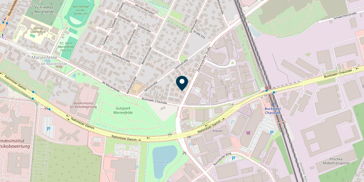 Standort von EckRa Service auf OpenStreetMap - Zehrensdorfer Str. 10J, 12277 Berlin